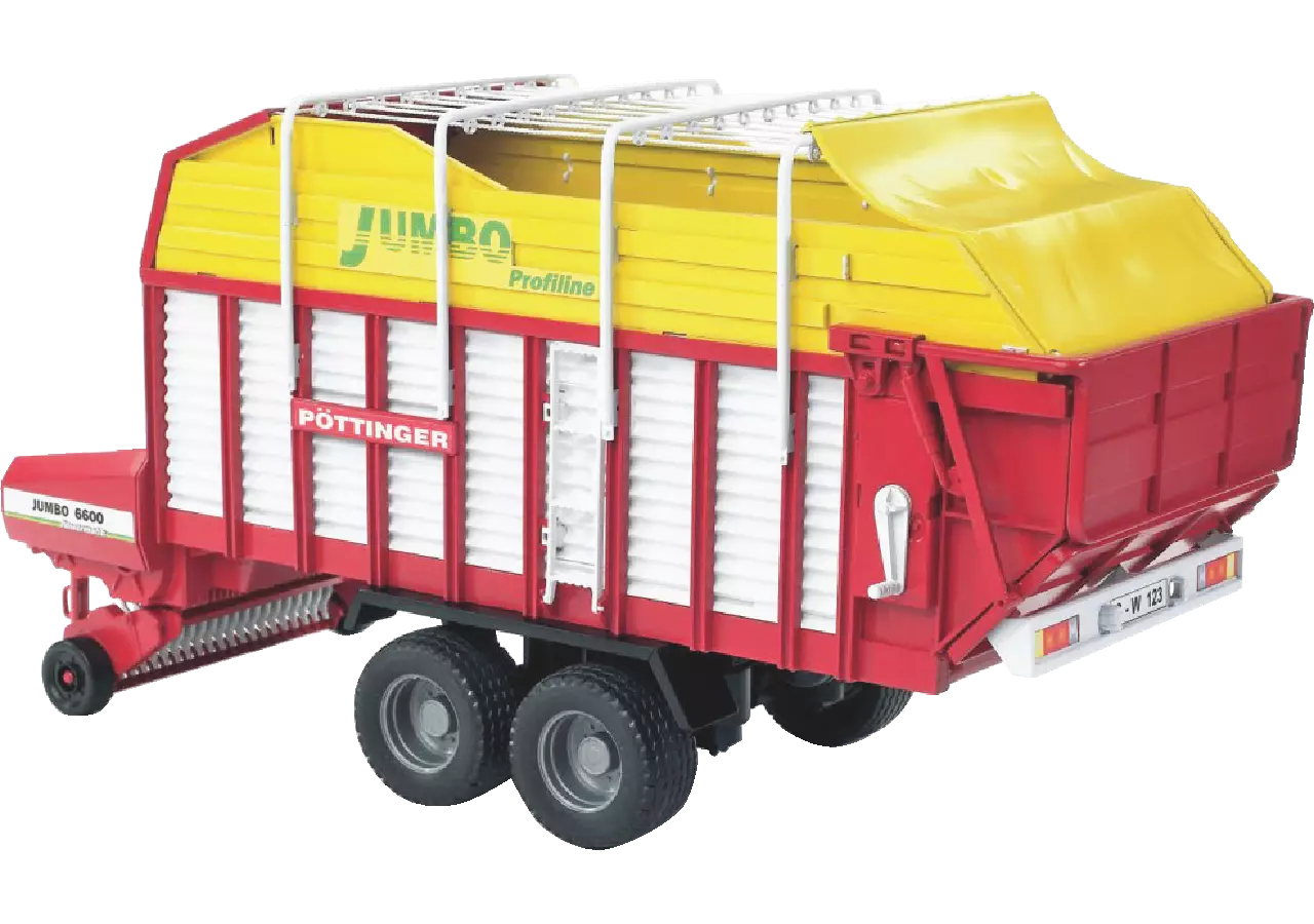 Bruder Pöttinger Jumbo 6600 Ladewagen im Maßstab 1:16
