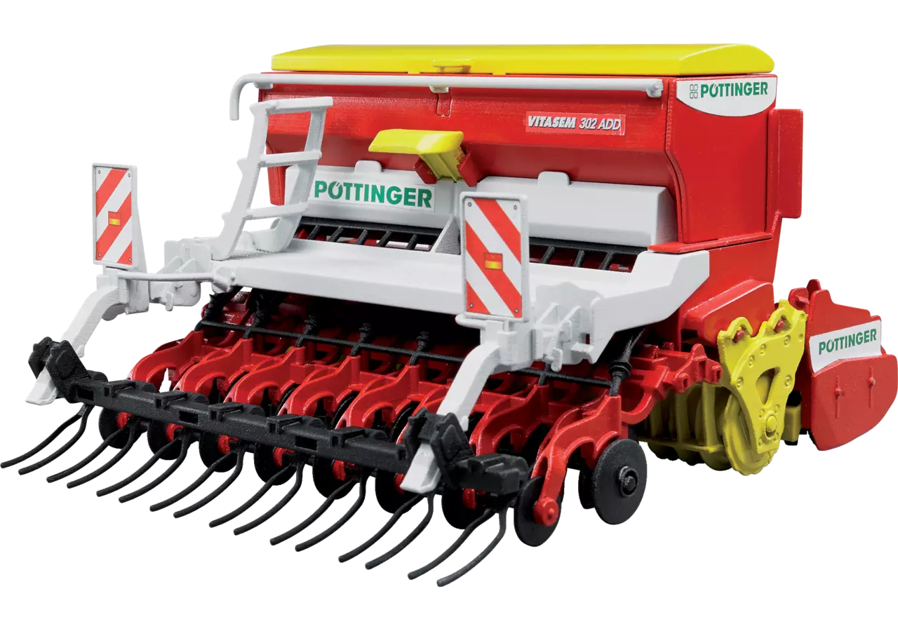 Bruder Pöttinger Vitasem 302ADD Saatkombination im Maßstab 1:16
