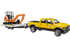 Bruder RAM Rental Service Pickup mit Anhänger und Minibagger Spielzeug 1:16
