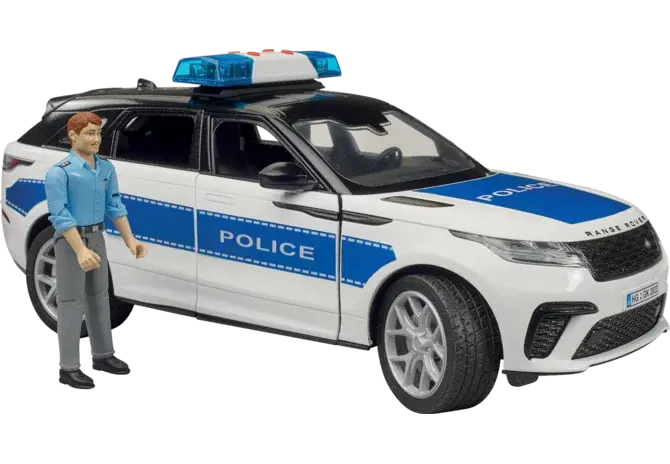 Range Rover Velar Polizeifahrzeug Bruder 02890 im Maßstab 1:16 mit Polizeidesign