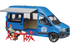 Bruder Sprinter Mercedes Benz Camper mit Fahrer Spielzeug 1:16
