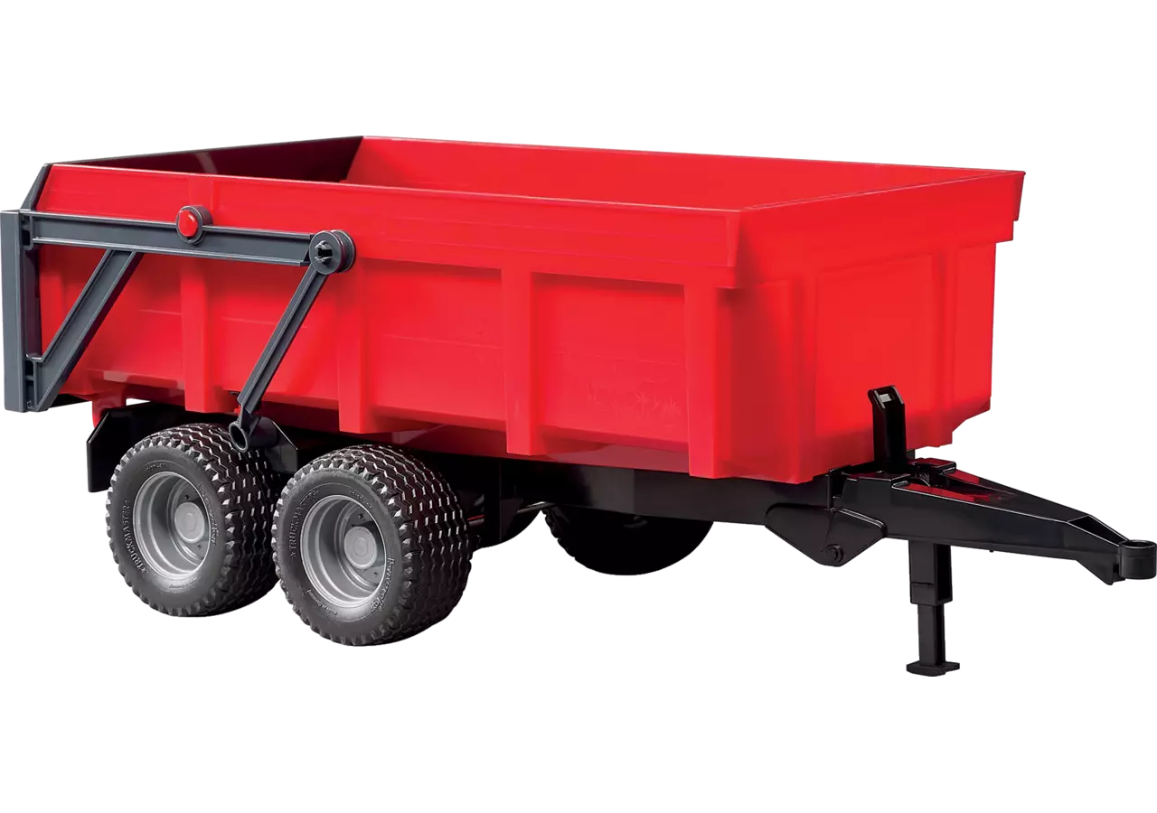 Bruder Wannenkipper mit Automatikrückwand im Maßstab 1:16 für Kinder
