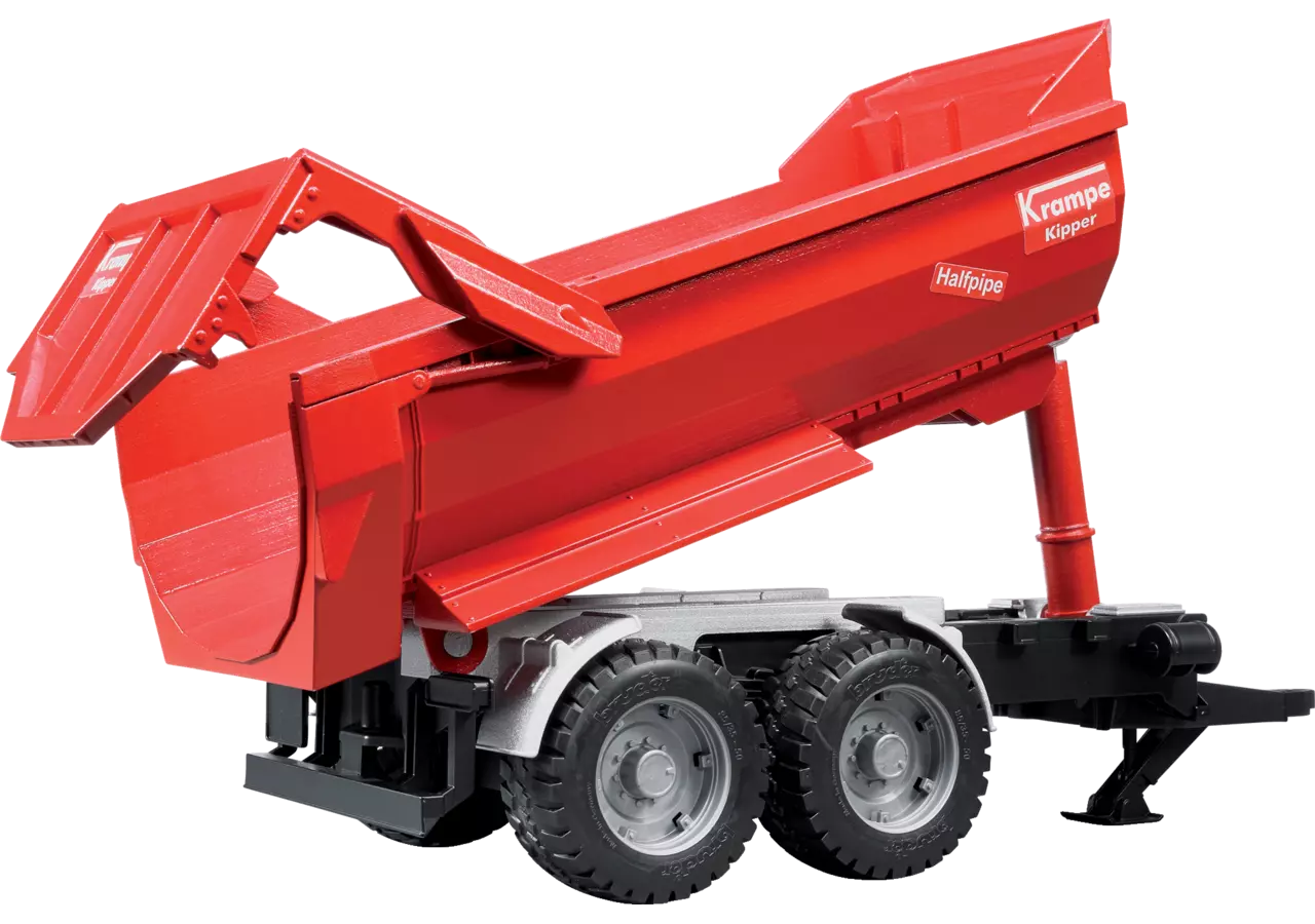 Bruder Wannenkipper Krampe im Maßstab 1:16 für Kinder
