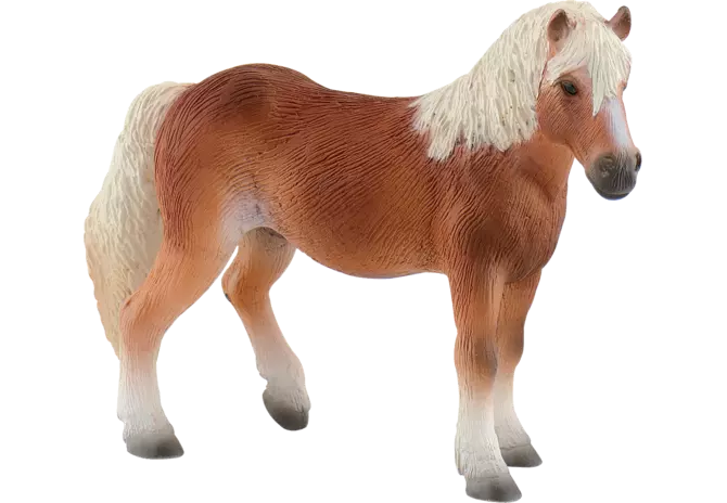 Bullyland Haflinger Stute Figur, handbemalt, 14 cm hoch
