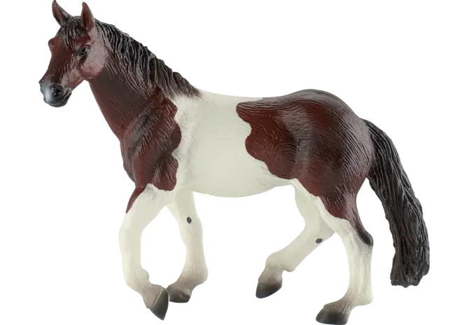 Paint Horse Stute Bullyland 62657 – handbemalte Pferdefigur 14 cm seitliche Ansicht