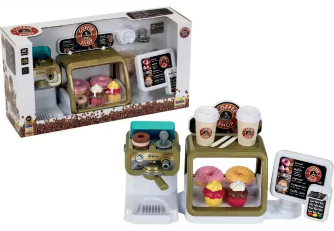 Coffee Shop Spielzeug klein 9501 – Barista-Set für Kinder ab 3 Jahren