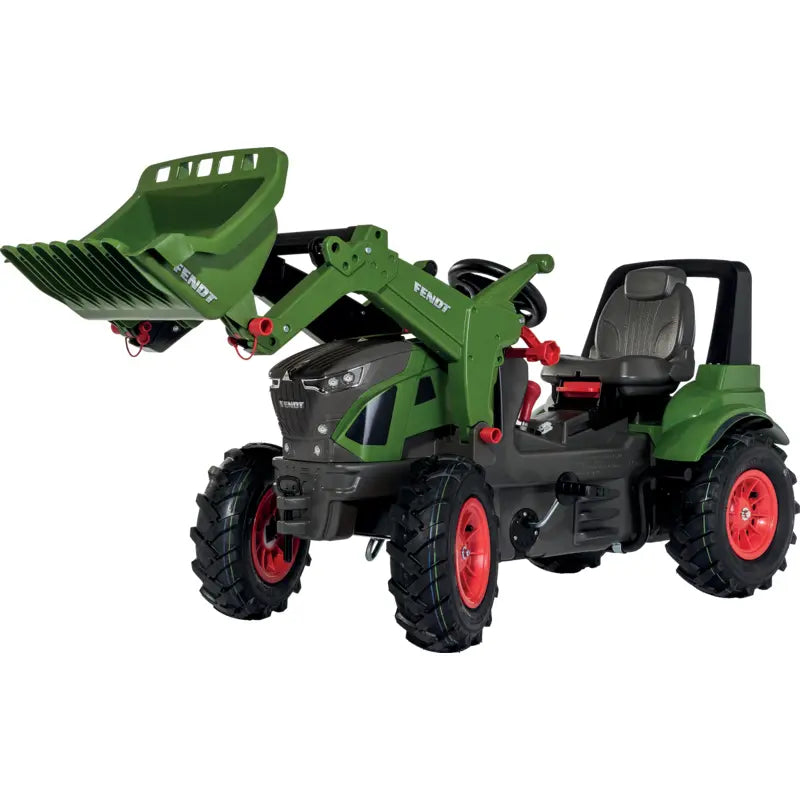 Fendt 942 Vario Kindertraktor mit Frontlader rollyToys – Trettraktor mit Schaltung und Bremse