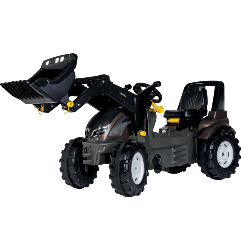 FarmTrac Premium Valtra Kindertraktor mit großem Frontlader von rollyToys