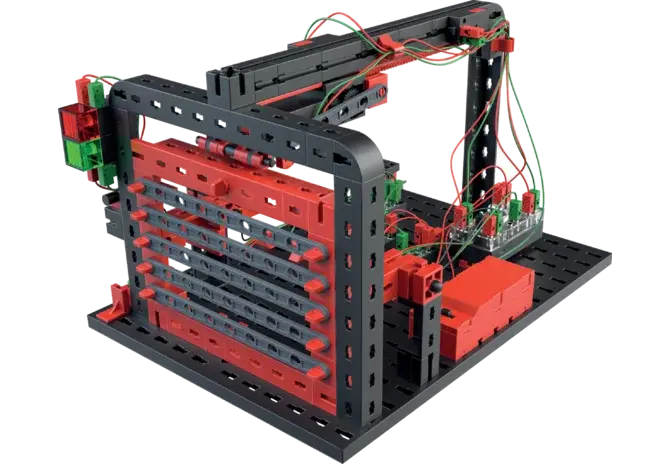 Fischertechnik E-Tronic Modul 559883 – Elektronik-Baukasten mit 16 Modellen für Kinder