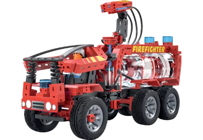 fischertechnik Feuerwehr 3 Modelle 564069 – drei Feuerwehrfahrzeuge aus einem Bauset