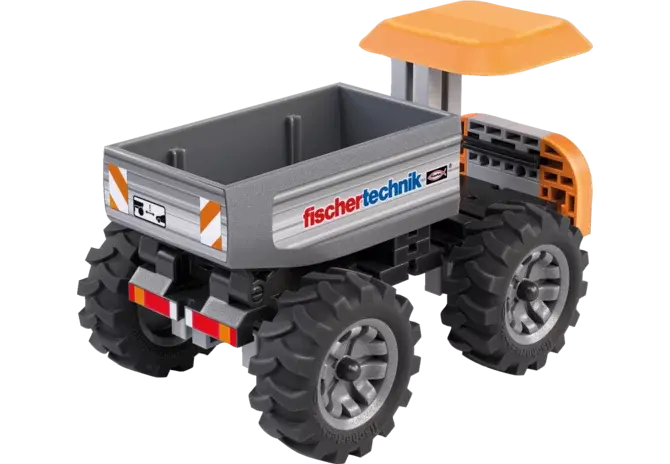 Fischertechnik Baustellen LKW 576105 mit kippbarem Laderaum – Bausatz ab 7 Jahren