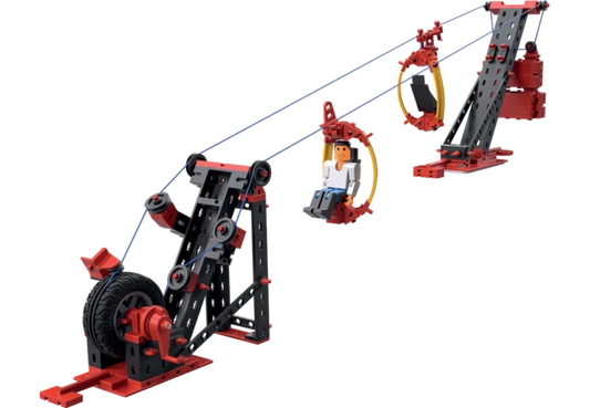 fischertechnik Seilbahn Bauset mit 3 Modellen
