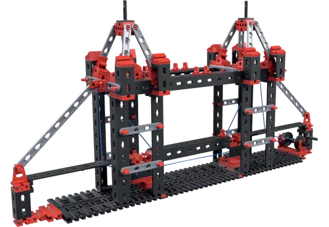 Fischertechnik Statik Set 564071 mit 11 Baumodellen wie Brücken und Türmen
