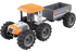 Fischertechnik Traktor mit Anhänger Spielzeug Bausatz
