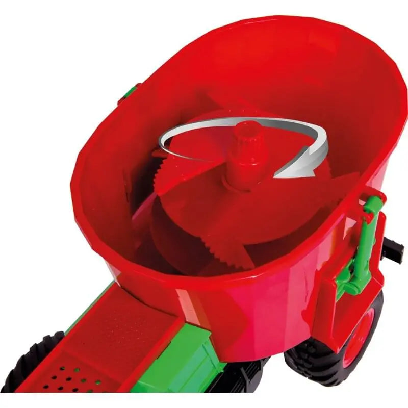 Drehbare Mischschnecke des JAMARA Futtermischwagens 1:24 Detailansicht