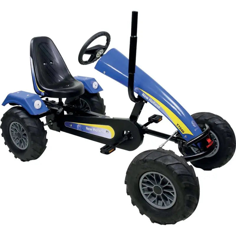 DINO Tracks BF3 New Holland Go-Kart 65.930 von Dinocars in blau-gelbem Design
