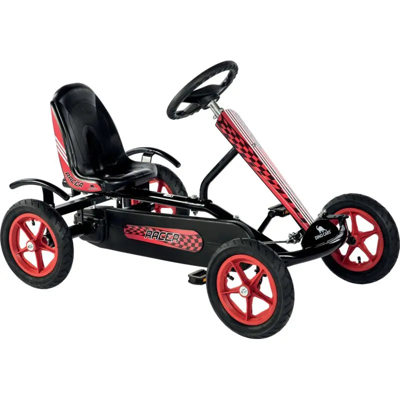 DINO Kids Speedy Racer BF1 Go-Kart 17210BF1 in sportlichem Racing-Design für Kinder ab 3 Jahren