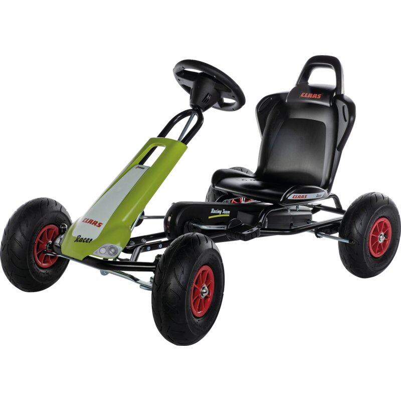 rollytoys Go-Kart Claas – Tretfahrzeug ab 5 Jahren
