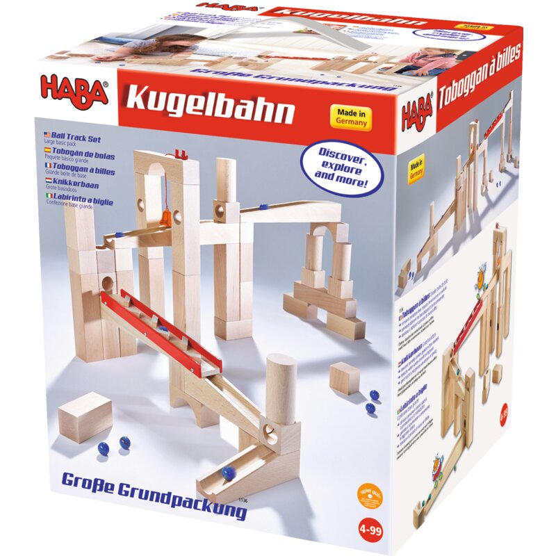 HABA „Murmelspaß XXL“ – Kugelbahn aus Holz