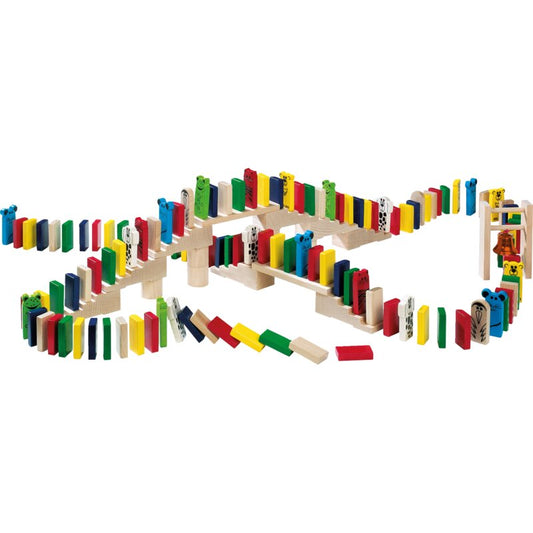 HABA Purzelklötze – Domino- und Bauabenteuer