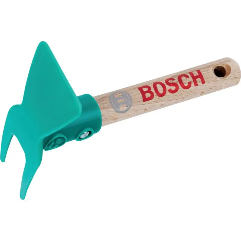 BOSCH Spielzeug-Handhacke klein Gartenwerkzeug aus Kunststoff für Kinder ab 3 Jahren