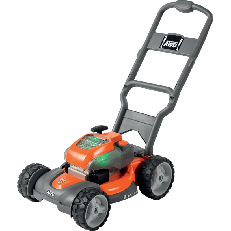 Husqvarna AWD Spielzeug-Rasenmäher für Kinder – Gartenwerkzeug