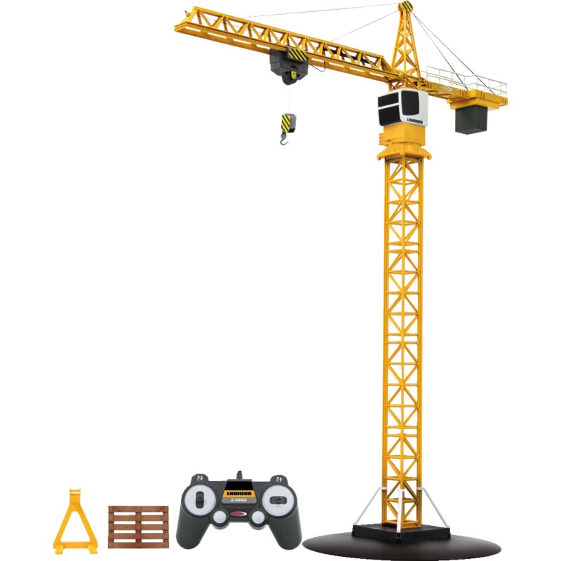 JAMARA Liebherr Turmkran RC 1:20 mit 2,4 GHz Steuerung