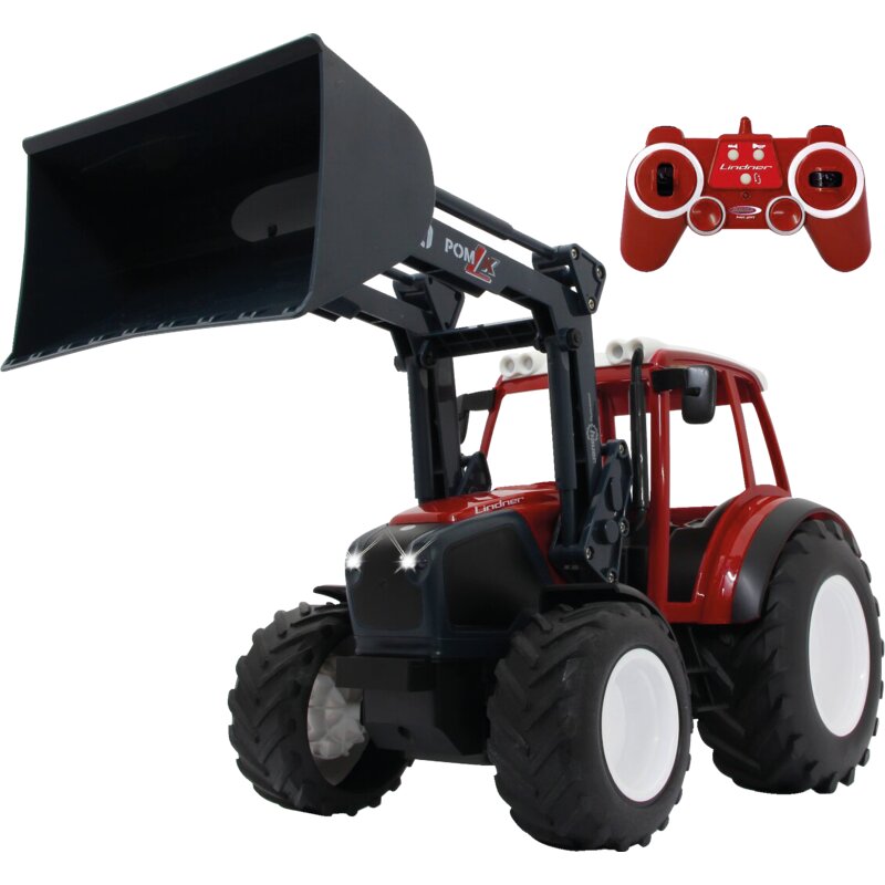 JAMARA Lindner Geotrac RC-Traktor mit Frontlader 1:16