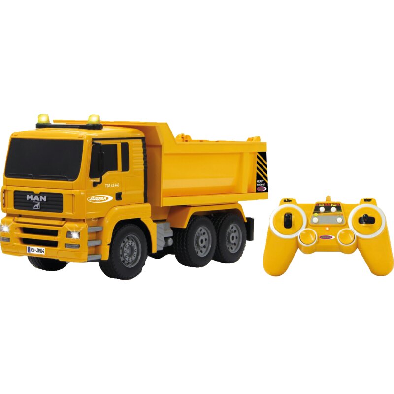 JAMARA MAN TGA 41.440 RC Muldenkipper 1:20 mit Kippmulde und Sound