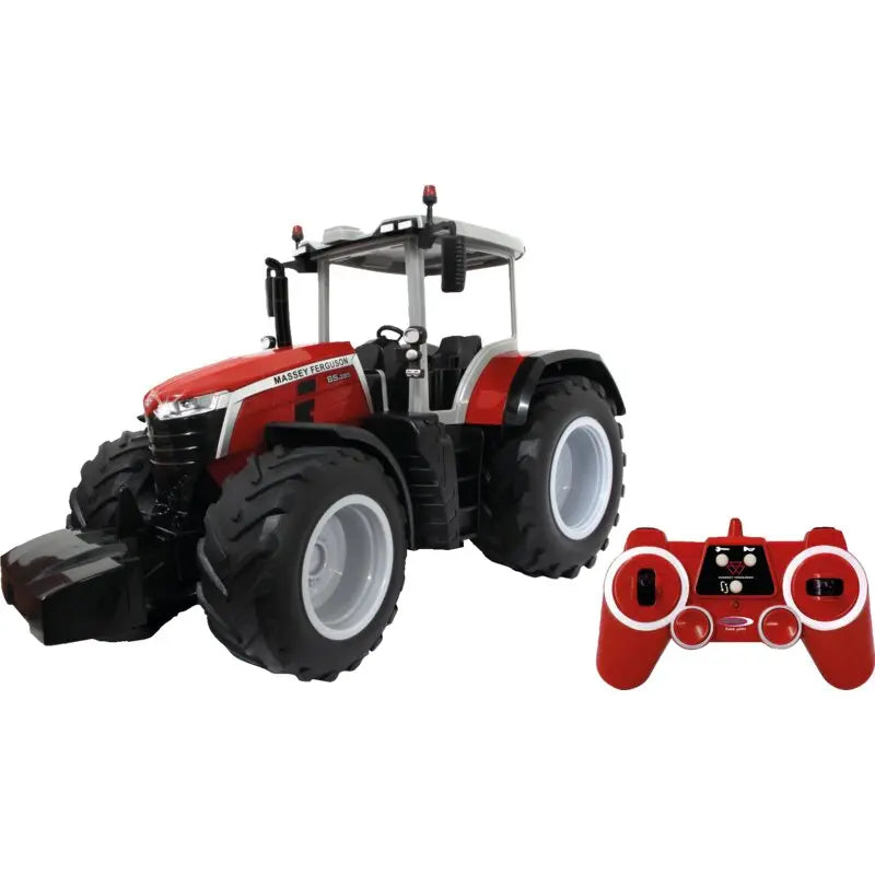 JAMARA Massey Ferguson 8S.285 RC Traktor 405301 im Maßstab 1:16 mit Licht und Blinker