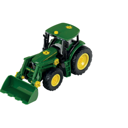 John Deere Traktor 6215R mit Frontlader & Gewicht – 1:24
