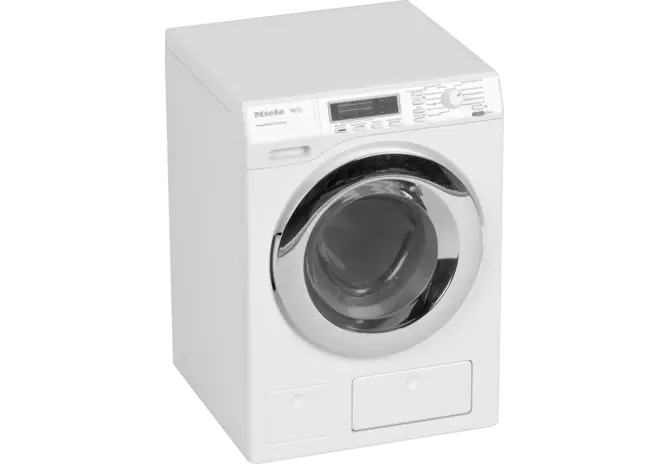 Miele Waschmaschine Spielzeug von klein mit Wasserfunktion und echten Waschgeräuschen
