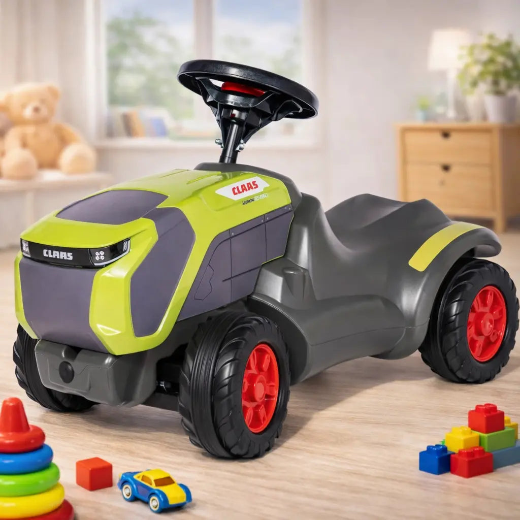 RollyToys Minitrac Claas Xerion 12.650 Traktor – Rutschfahrzeug für Kinder ab 1 Jahr