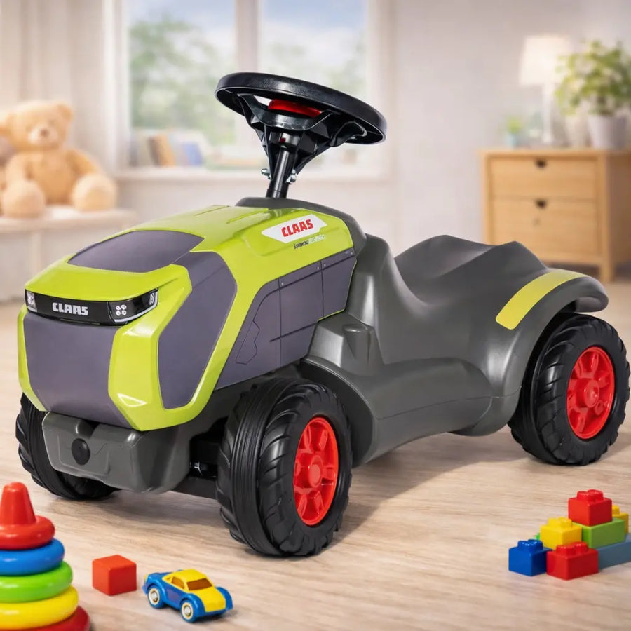 RollyToys Minitrac Claas Xerion 12.650 Traktor – Rutschfahrzeug für Kinder ab 1 Jahr