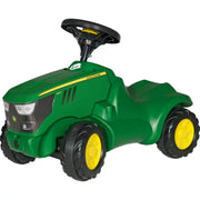 RollyToys Minitrac John Deere Rutschfahrzeug in grün für Kinder ab 1 Jahr