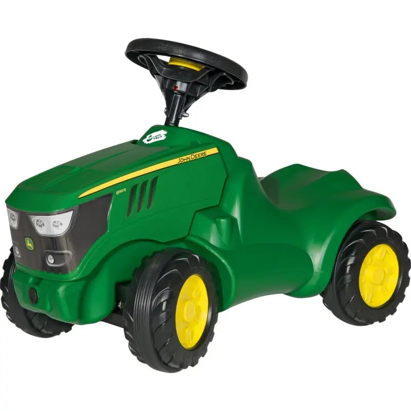 RollyToys Minitrac John Deere Rutschfahrzeug in grün für Kinder ab 1 Jahr