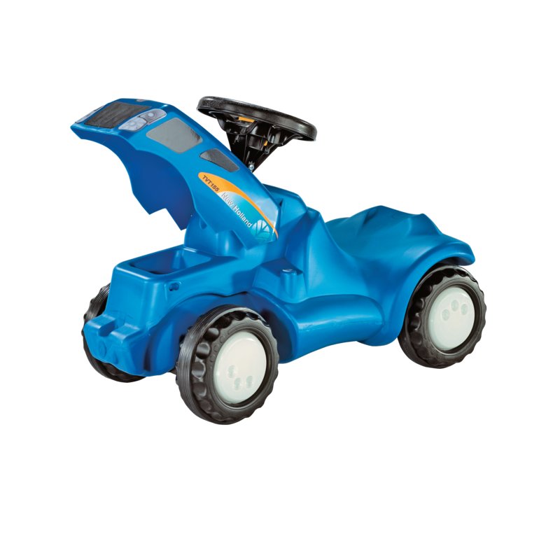 RollyToys Minitrac New Holland T 6010 Rutschfahrzeug für Kinder ab 1 Jahr
