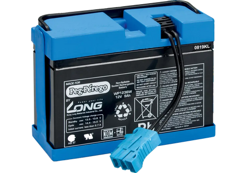 Peg-Perego Batterie 12V 8Ah KB0034 – Original-Ersatzbatterie für Kinderfahrzeuge