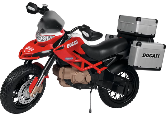 Peg-Perego Ducati Enduro 12V Elektromotorrad für Kinder ab 3 Jahren
