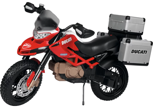 Peg-Perego Ducati Enduro 12V Elektromotorrad für Kinder ab 3 Jahren
