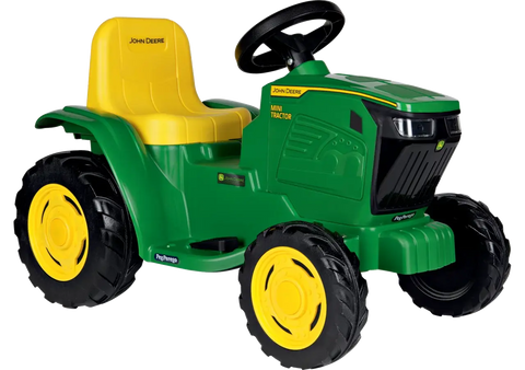 Peg-Perego John Deere Mini Traktor IGED1176 in klassischem Grün, Seitenansicht