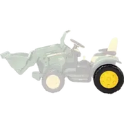 Detailansicht der Ersatzräder Peg-Perego IRGI000002 – robuste Hinterräder für Kinderfahrzeuge