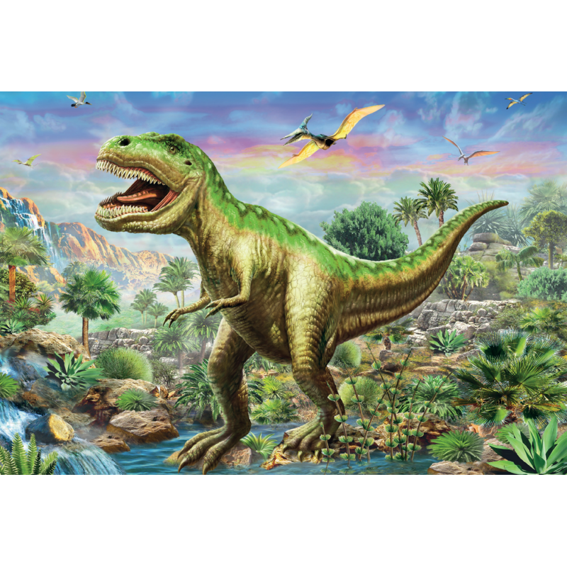 Puzzle "Abenteuer mit den Dinosauriern" – Schmidt Spiele (Kinderpuzzle)
