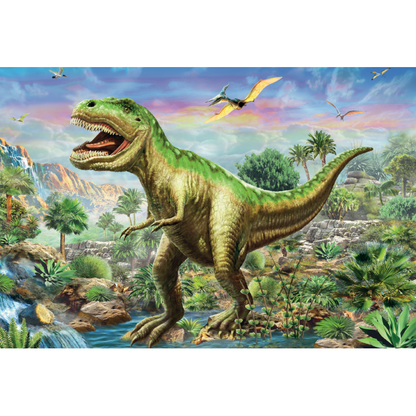 Puzzle "Abenteuer mit den Dinosauriern" – Schmidt Spiele (Kinderpuzzle)