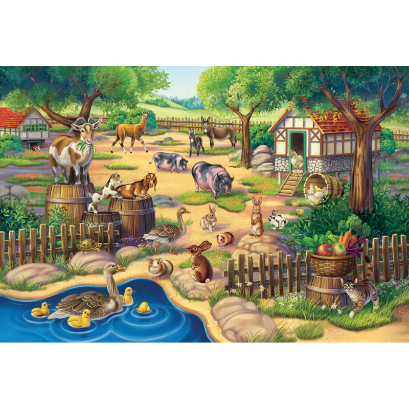 Puzzle "Alle meine Lieblingstiere" – Schmidt Spiele (Kinderpuzzle)