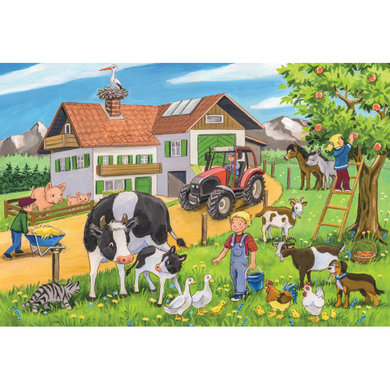 Puzzle Auf dem Bauernhof – Schmidt Spiele (ab 3 Jahren)