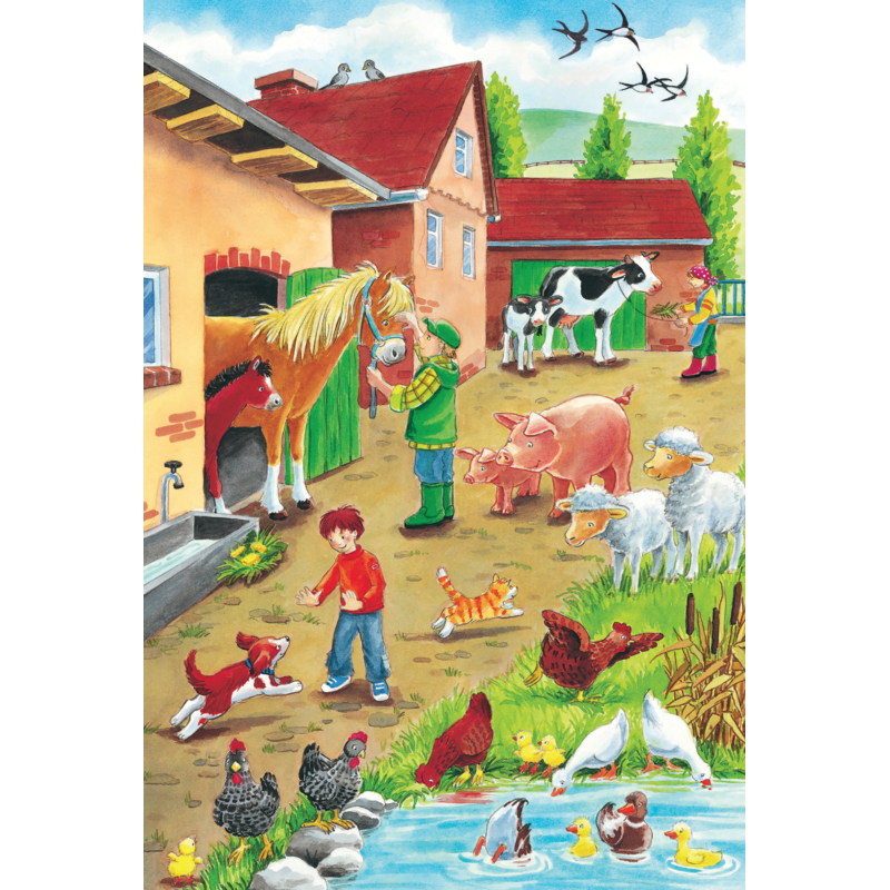 Puzzle Auf dem Bauernhof – Schmidt Spiele (ab 3 Jahren)