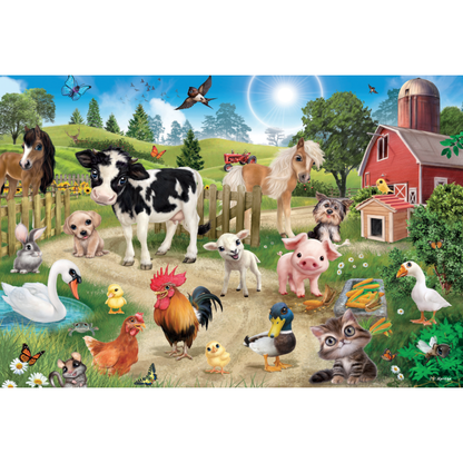 Puzzle Bauernhoftiere – Schmidt Spiele (ab 5 Jahren)