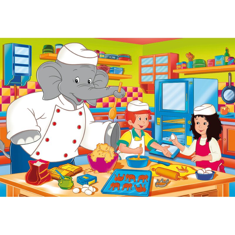 Puzzle Benjamin Blümchen immer im Einsatz – Schmidt Spiele (Kinderpuzzle)