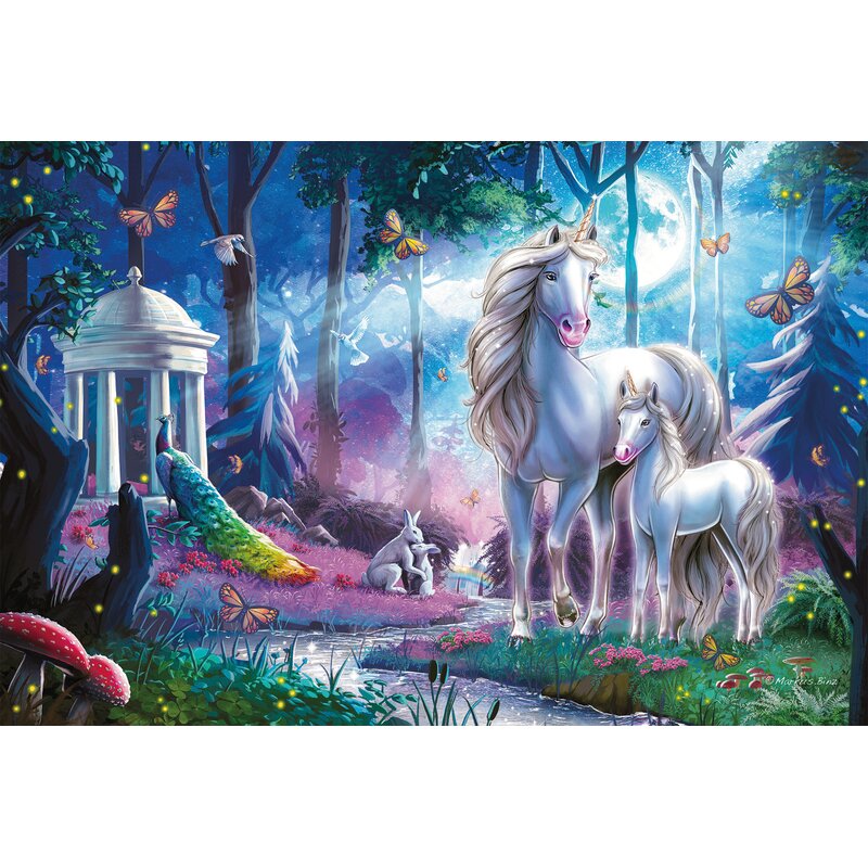 Puzzle Einhornstute mit Fohlen – Schmidt Spiele (Kinderpuzzle)